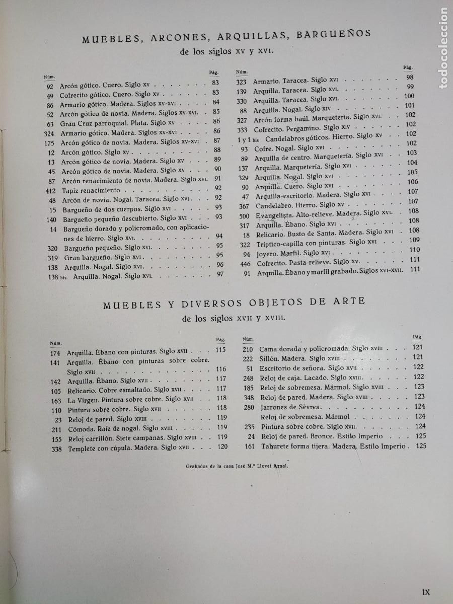 Libros de segunda mano: LA COLECCI&Oacute;N MUNTADAS / BARCELONA. 1931 - Foto 8
