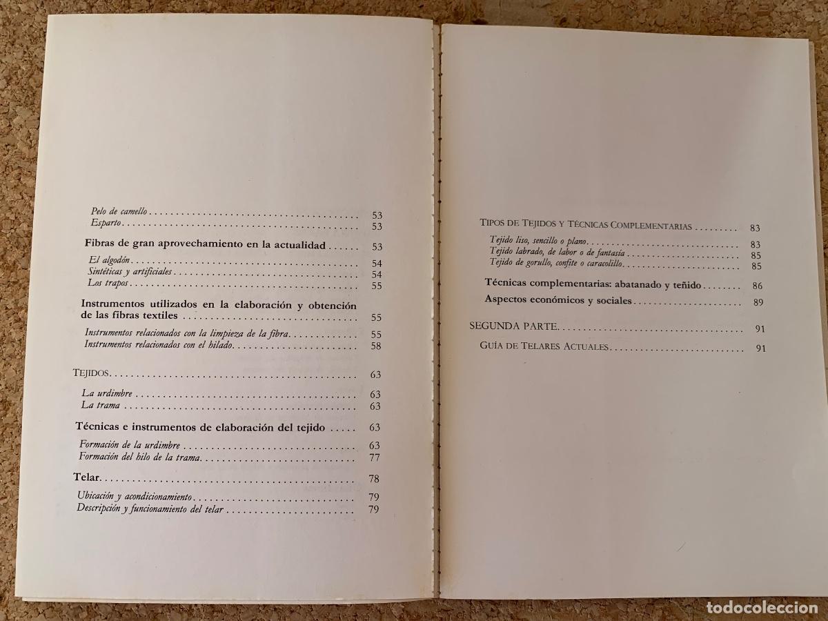 Libros de segunda mano: Telares Manuales en Espa&ntilde;a (Bols 51) - Foto 7