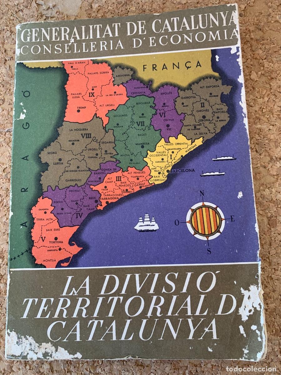 Libros de segunda mano: La Divisi&oacute; territorial de Catalunya, edici&oacute; facs&iacute;mil (bols 51)
