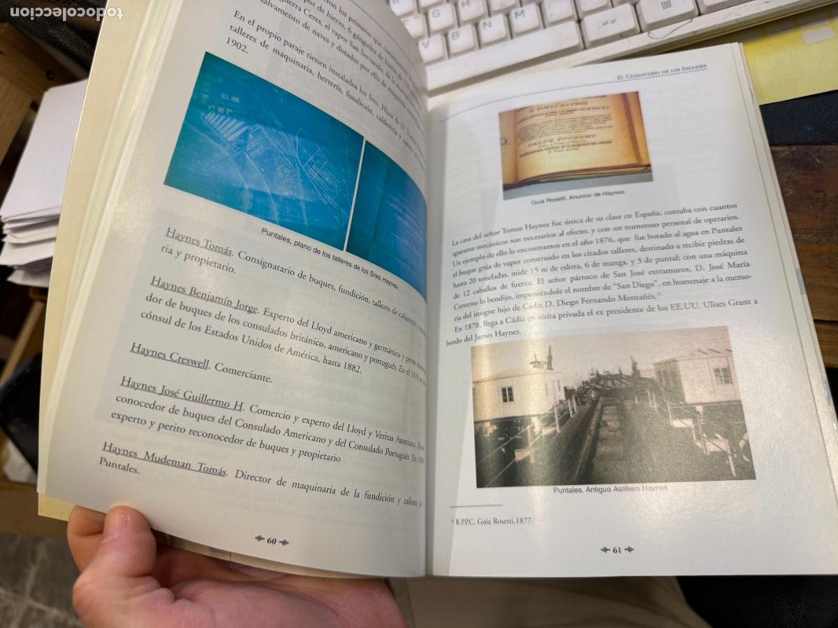 Libros de segunda mano: LIBRO EL CEMENTERIO DE LOS INGLESES DE CADIZ - 102 PAG - Foto 5