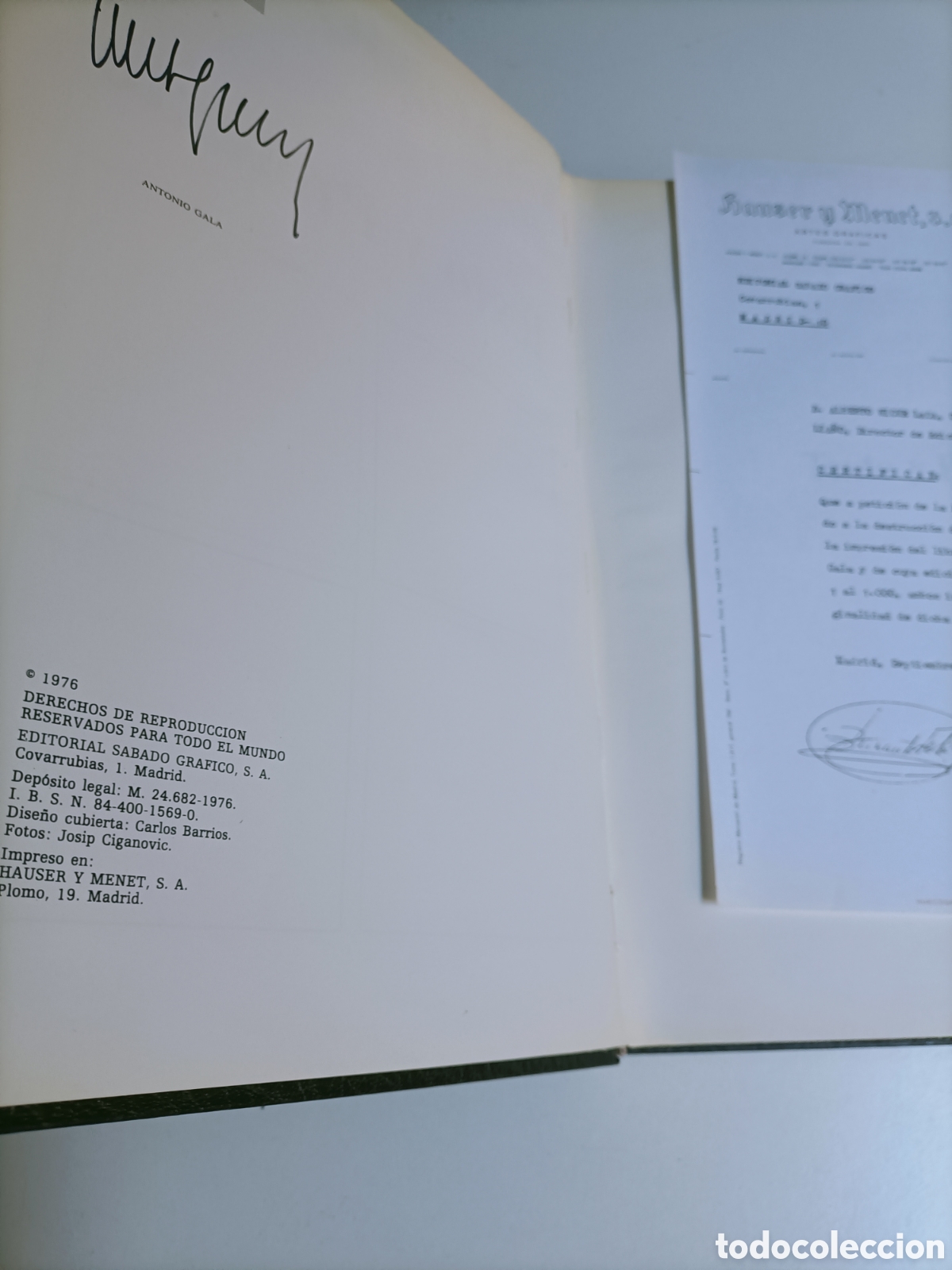 Libros de segunda mano: Antonio Gala. Texto y pretexto - Foto 6