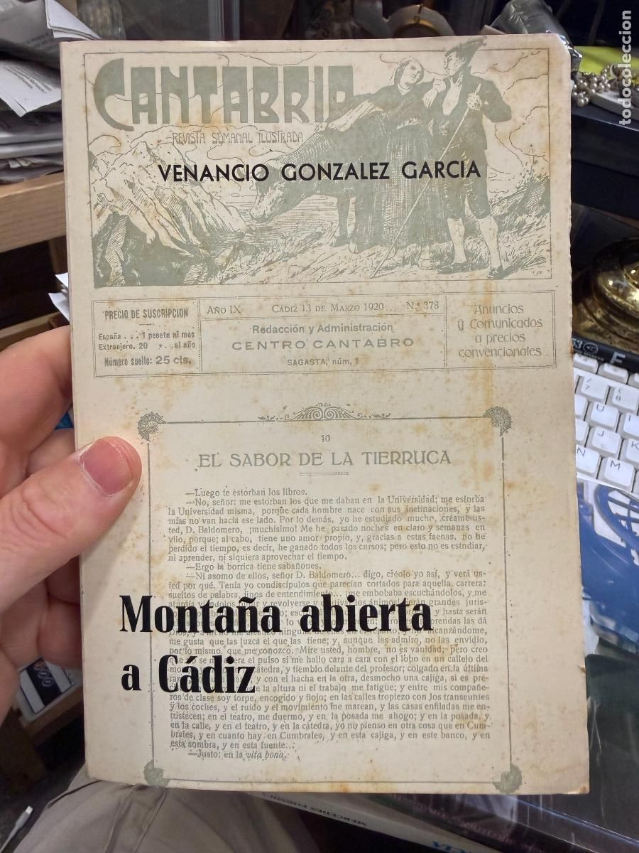 Libros de segunda mano: LIBRO MONTA&Ntilde;A ABIERTA A CADIZ - A&Ntilde;O 1978 - 63 PAG