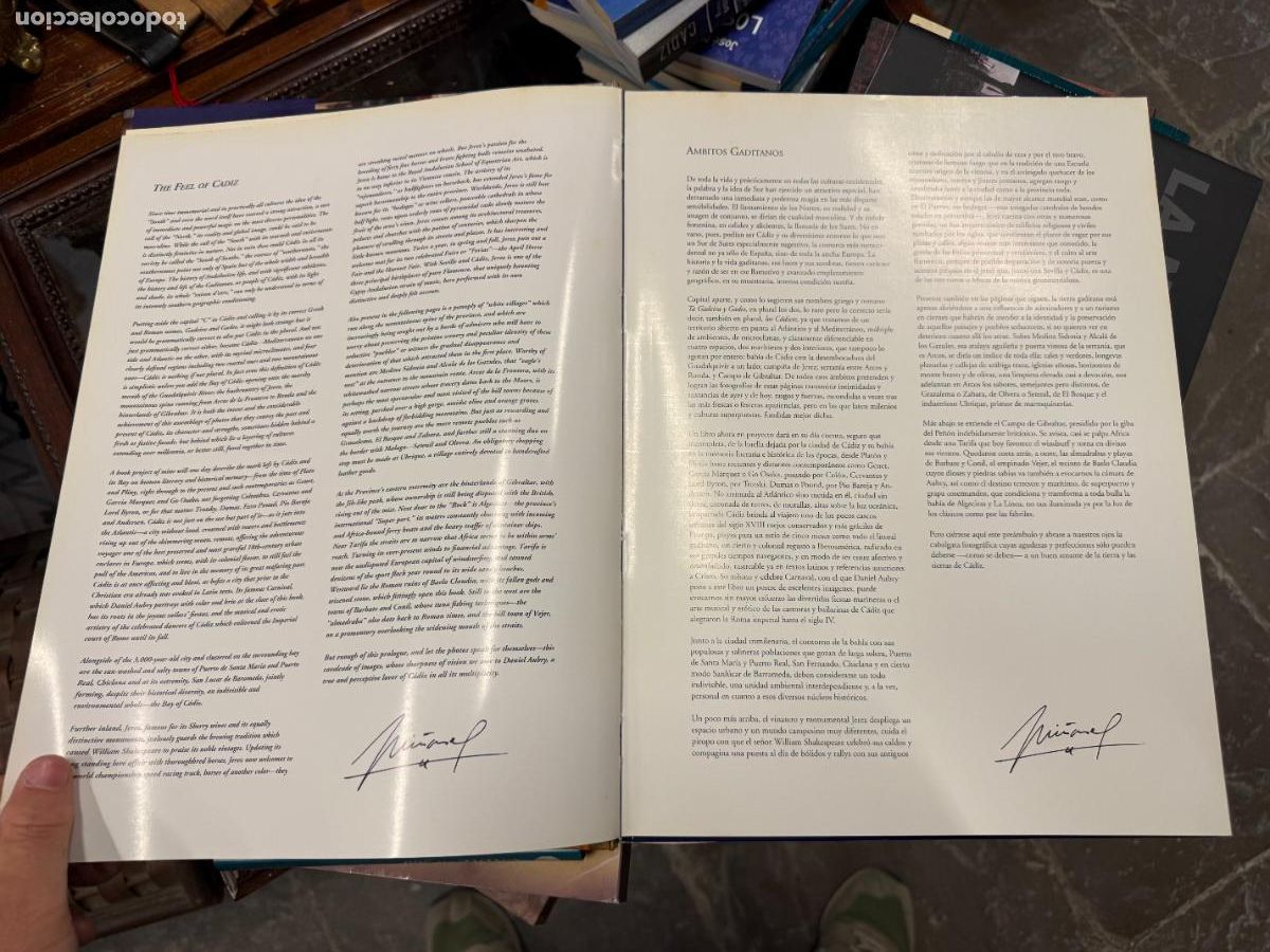 Libros de segunda mano: LIBRO CADIZ - FOTOGRAFIAS DANIEL AUBRY - Foto 2