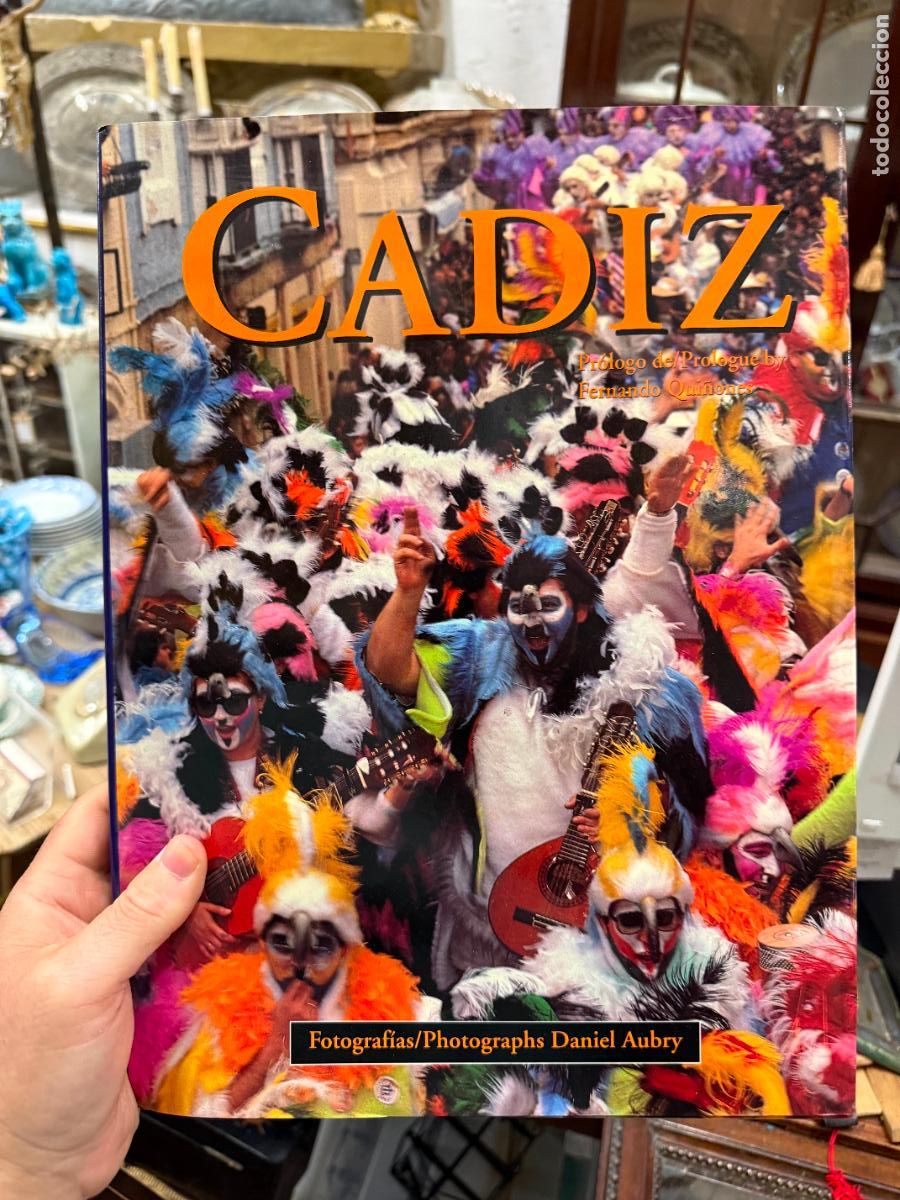 Libros de segunda mano: LIBRO CADIZ - FOTOGRAFIAS DANIEL AUBRY - Foto 1