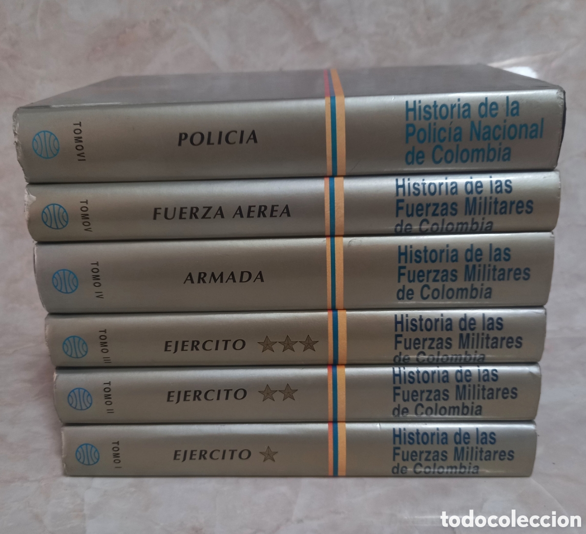Libros de segunda mano: ENCICLOPEDIA FUERZAS MILITARES DE COLOMBIA POLICIA ARMADA EJERCITO FUERZA AEREA NAVAL MILITAR