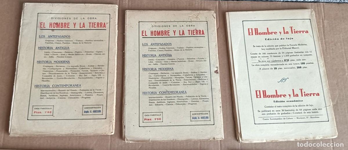 Libros de segunda mano: 9 tomos - EL HOMBRE Y LA TIERRA - Eliseo Reclus - Foto 5