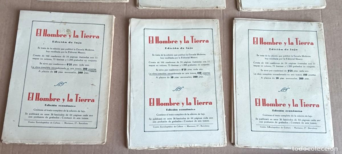 Libros de segunda mano: 9 tomos - EL HOMBRE Y LA TIERRA - Eliseo Reclus - Foto 6