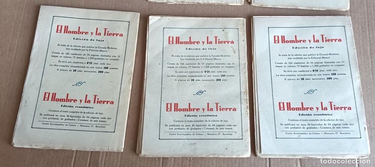 Libros de segunda mano: 9 tomos - EL HOMBRE Y LA TIERRA - Eliseo Reclus - Foto 7
