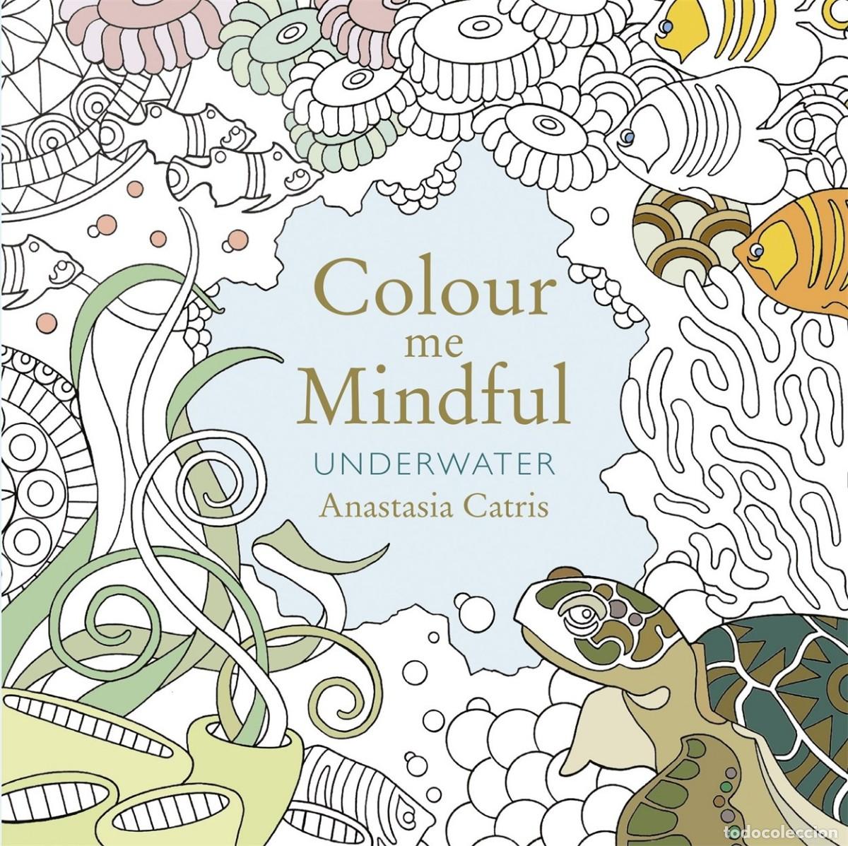 Libros de segunda mano: Libro Colour me Mindful Underwater - Foto 1