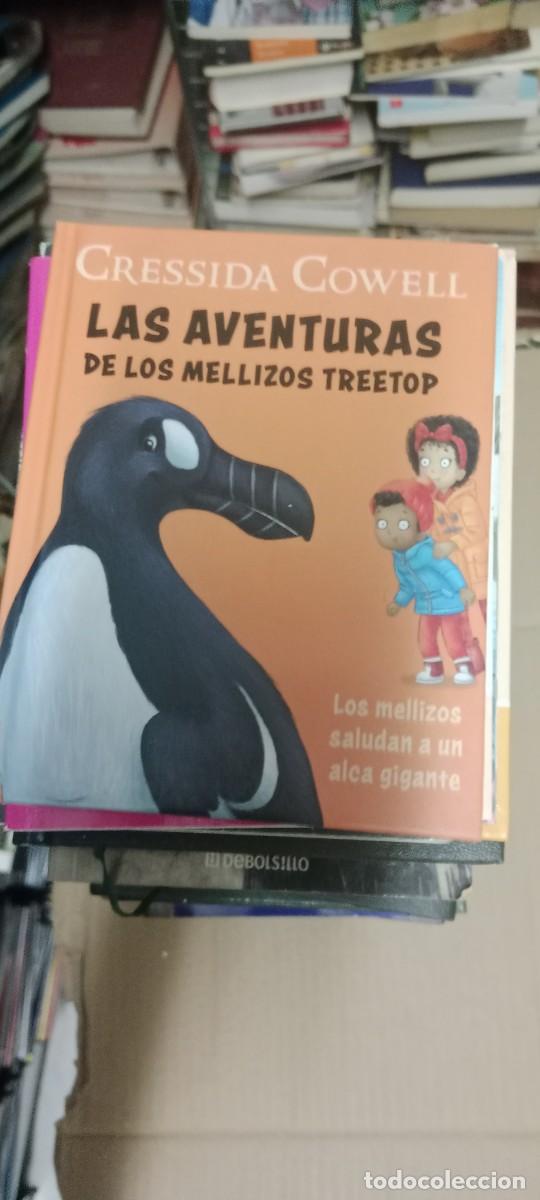 Libros de segunda mano: CRESSIDA COWELL LAS AVENTURAS DE LOS MELLIZOS TREETOP LIBRO G-65