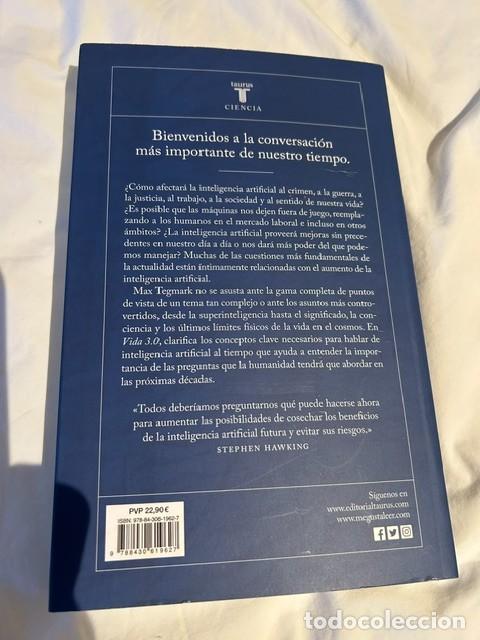 Libros de segunda mano: Vida 3.0 -Max Tegmark- - Foto 2