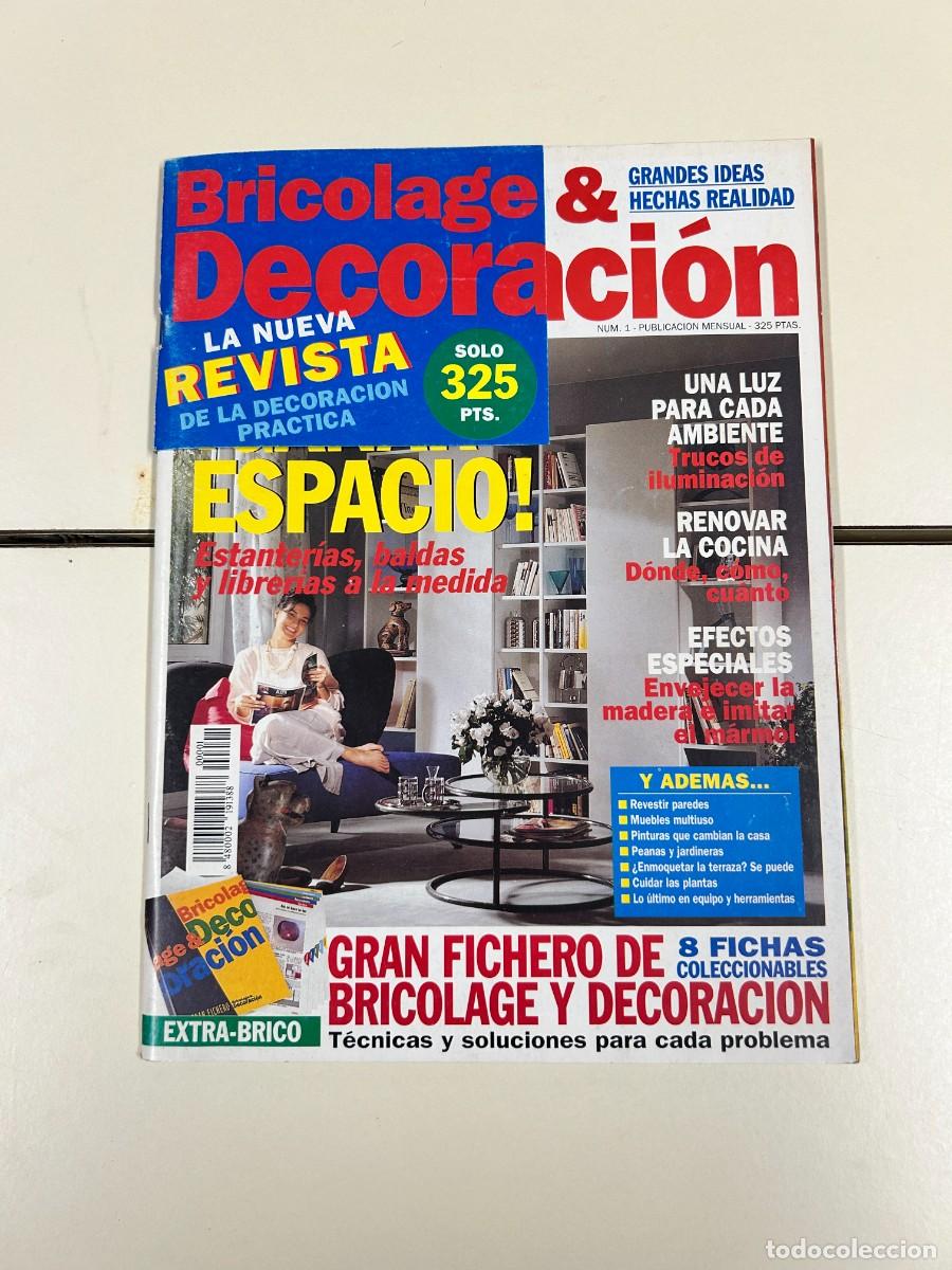 Libros de segunda mano: Lote de 6 revistas de decoraci&oacute;n y bricolaje (N&uacute;meros 1, 6, 16, 19 y 20)