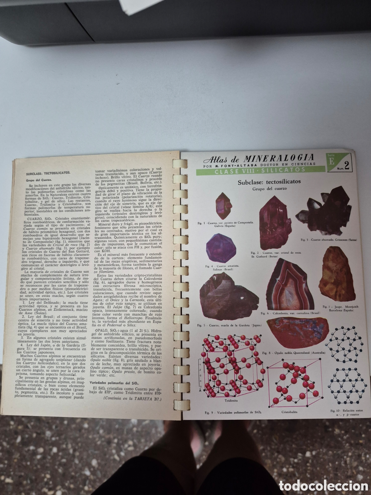Libros de segunda mano: Altas de mineralogia de M. Font-Altaba - Foto 9
