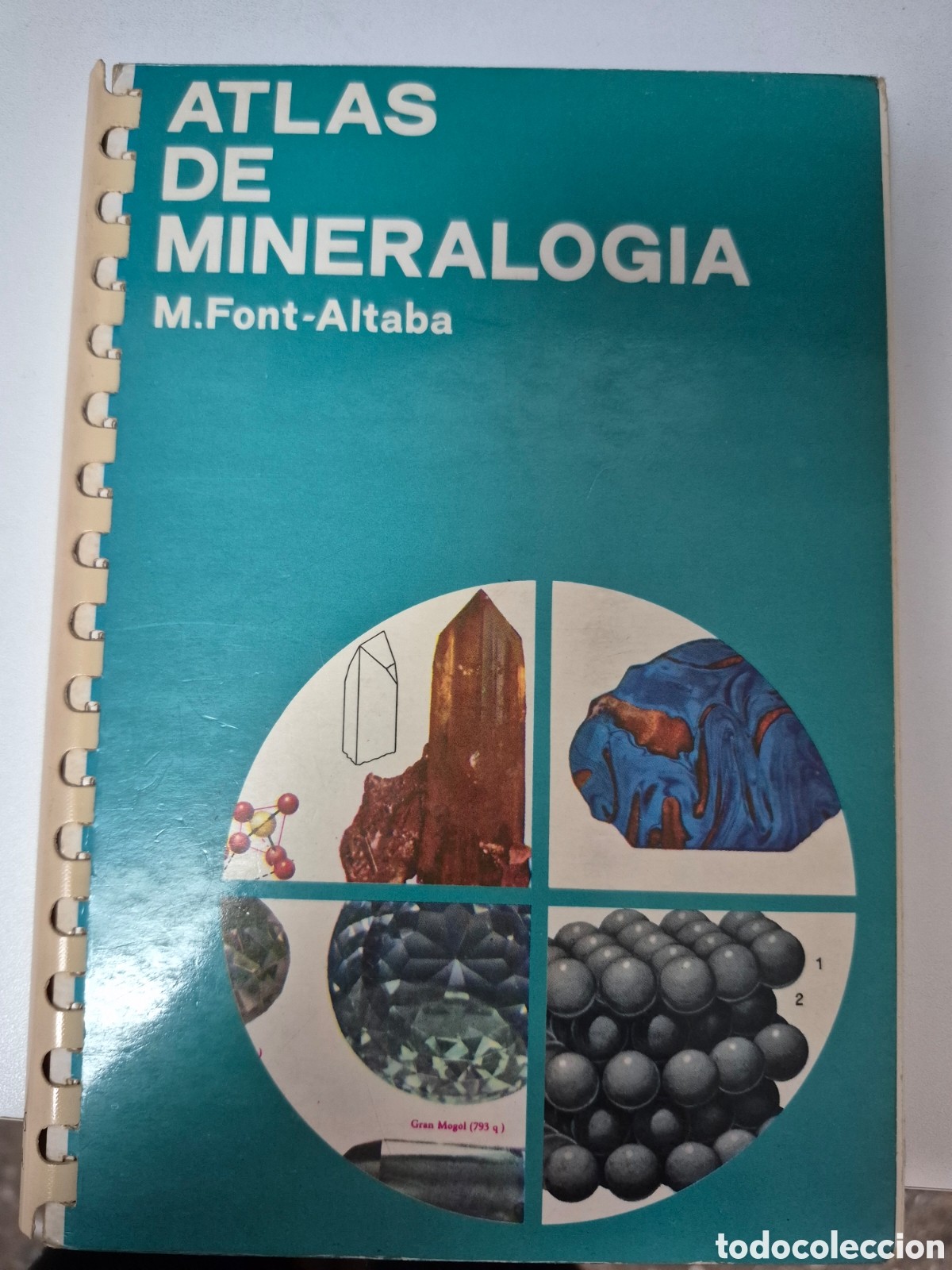 Libros de segunda mano: Altas de mineralogia de M. Font-Altaba