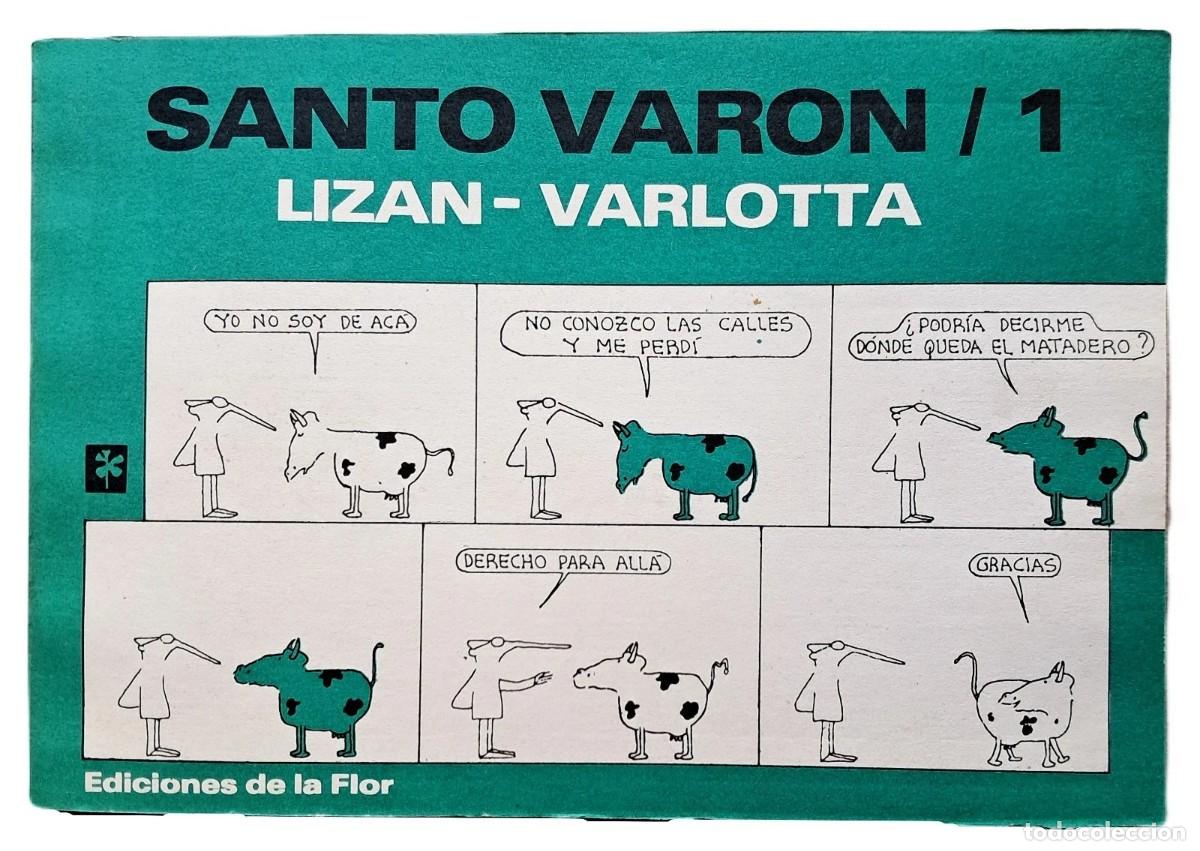 Libros de segunda mano: Mario Levrero - Lizan - Varlotta - Santo Varon 1 - (1986) Primera Edici&oacute;n