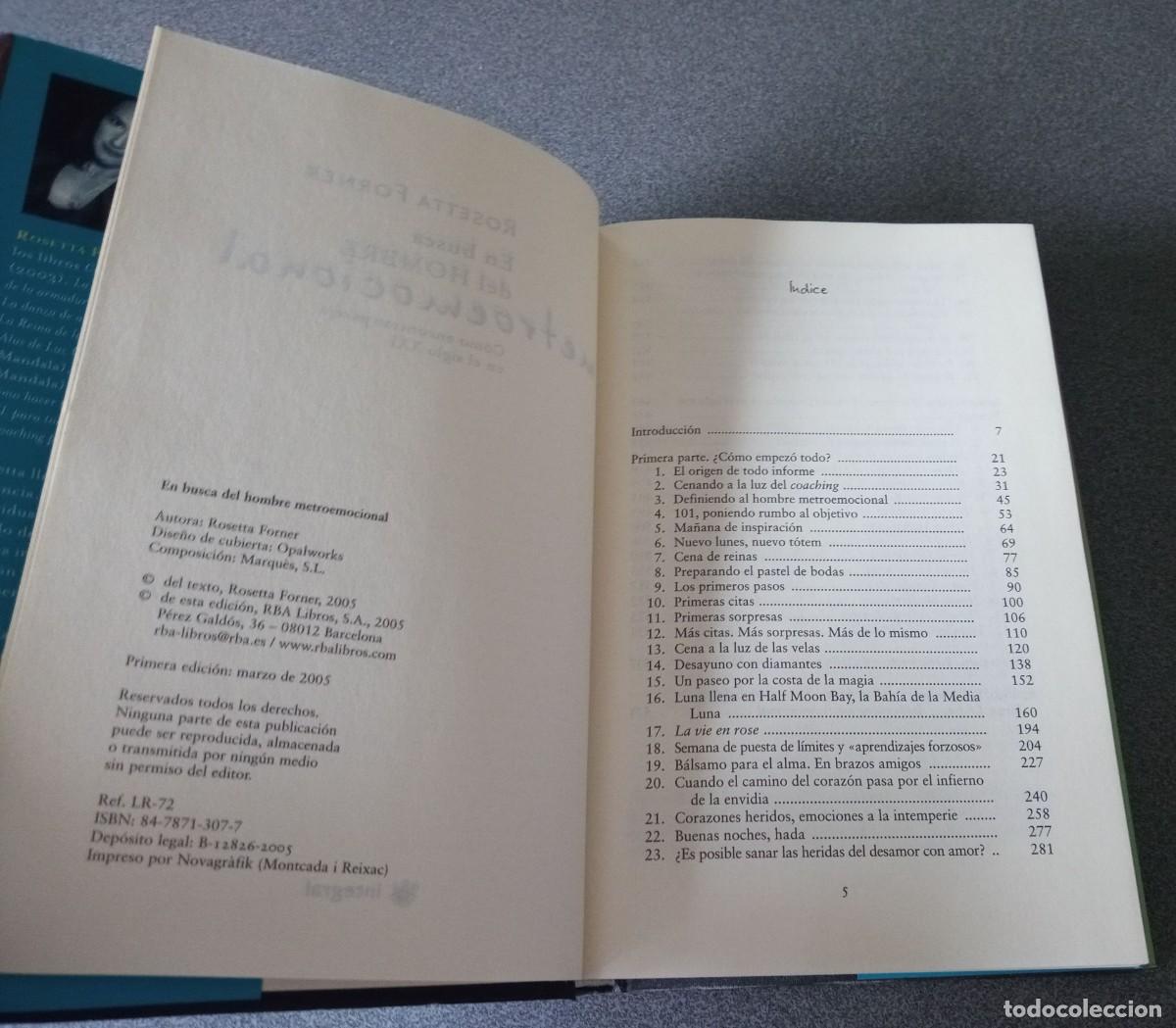 Libros de segunda mano: En Busca Del Hombre Metroemocional Rosetta Forner - Foto 4
