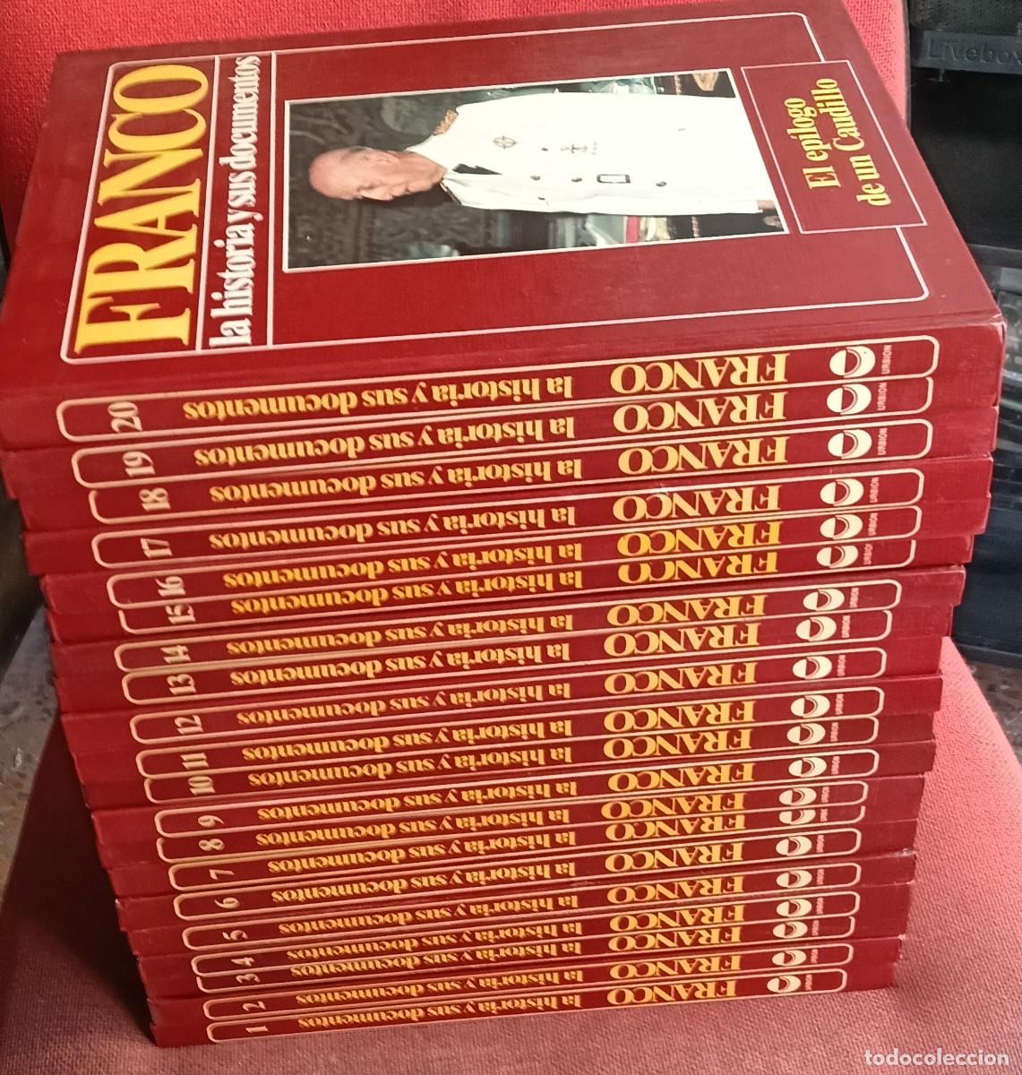 Libros de segunda mano: Luis Su&aacute;rez Fern&aacute;ndez, Franco. La historia y sus documentos. Completa en 20 tomos / Ediciones Urbi&oacute;n