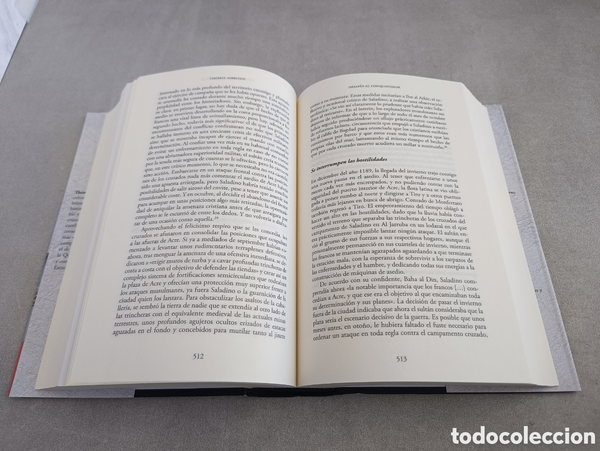 Libros de segunda mano: Las cruzadas. Thomas Asbridge. &Aacute;tico de los Libros. - Foto 8