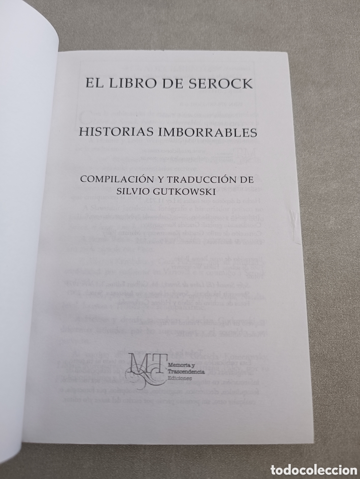 Libros de segunda mano: EL LIBRO DE SEROCK. HISTORIAS IMBORRABLES. SILVIO GUTKOWSKI. - Foto 5