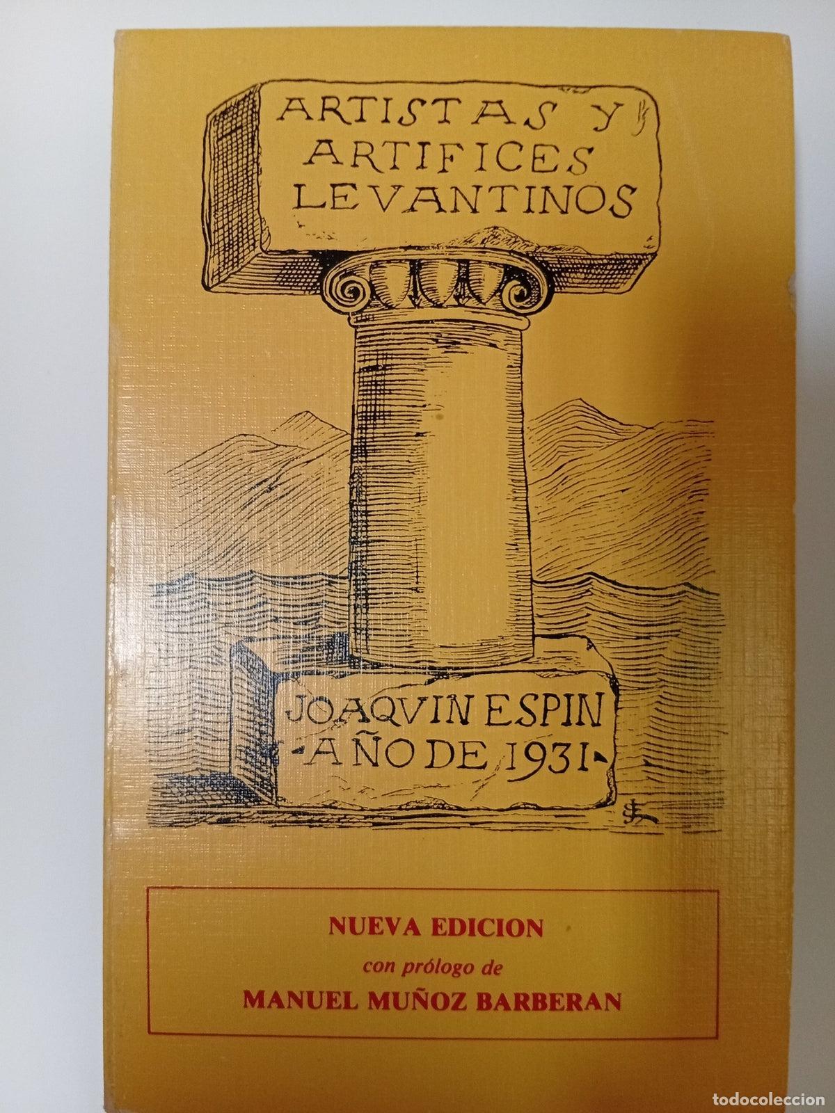 Libros de segunda mano: Artistas y art&iacute;fices levantinos - Foto 1