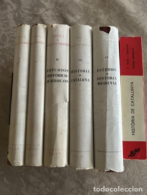 Libros de segunda mano: Obras Selectas de Fernando Valls-Taberner. 6 vols. - Foto 1