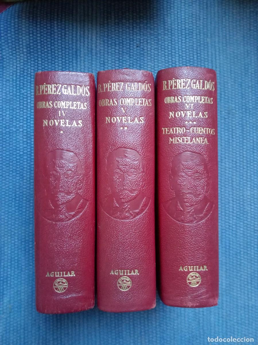 Libros de segunda mano: P&eacute;rez Gald&oacute;s, Benito: Obras Completas - Aguilar - - Foto 2