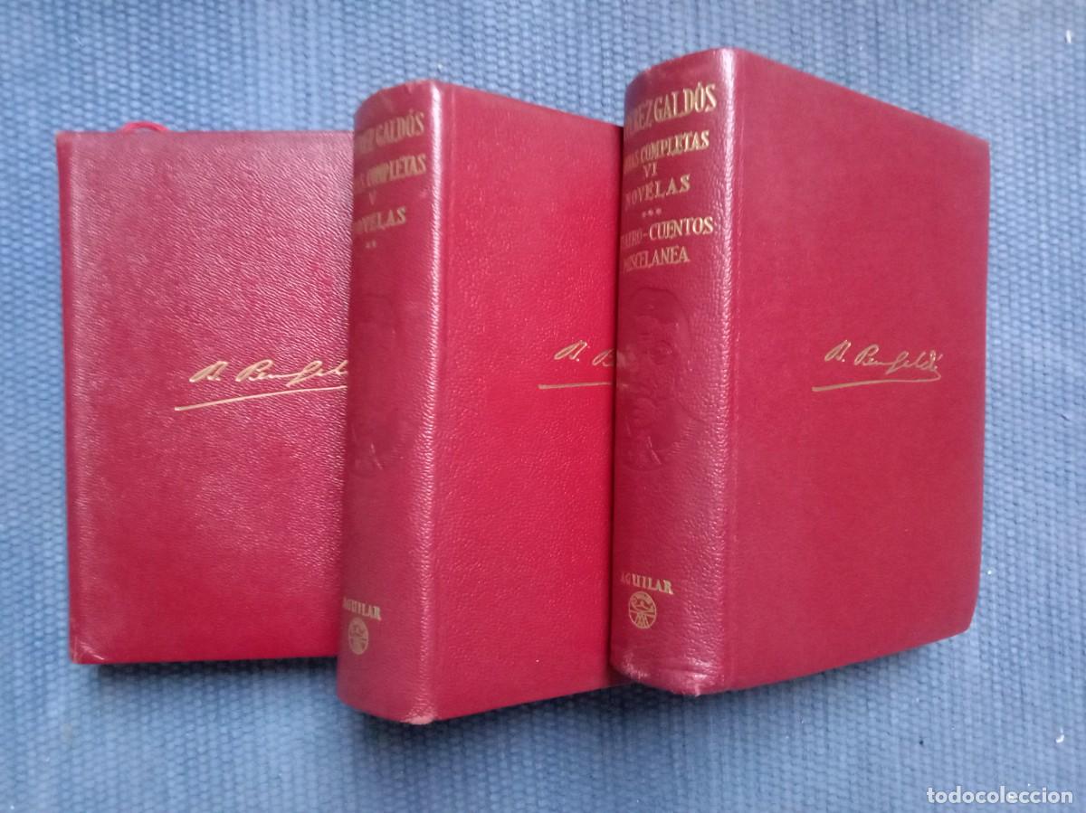 Libros de segunda mano: P&eacute;rez Gald&oacute;s, Benito: Obras Completas - Aguilar - - Foto 3