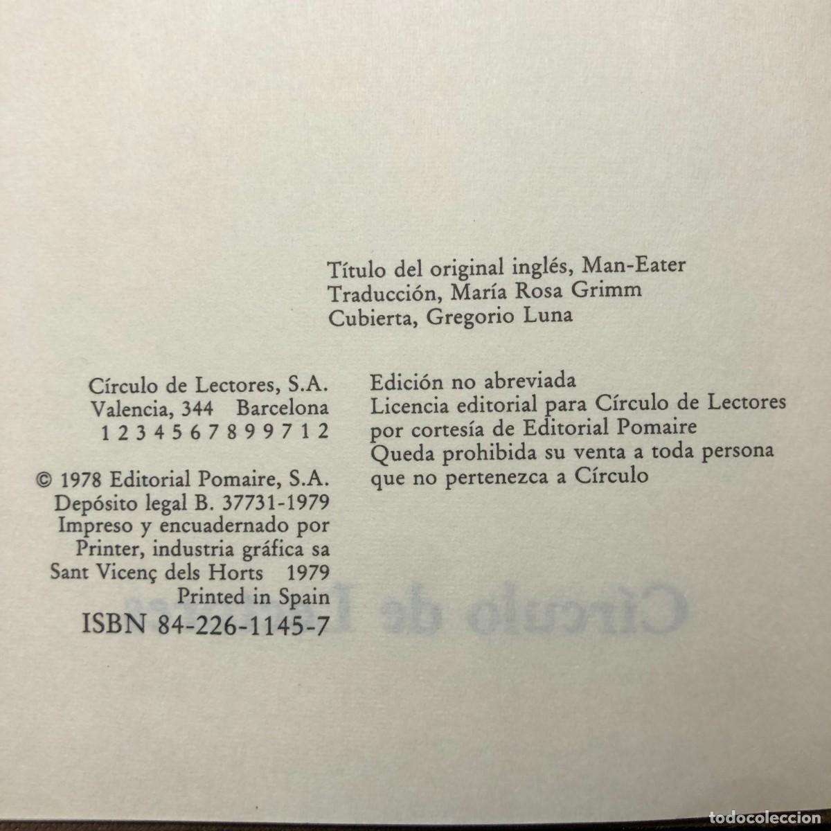 Libros de segunda mano: TIGRES AL ACECHO - TED WILLIS - C&Iacute;RCULO DE LECTORES / 3 - Foto 4