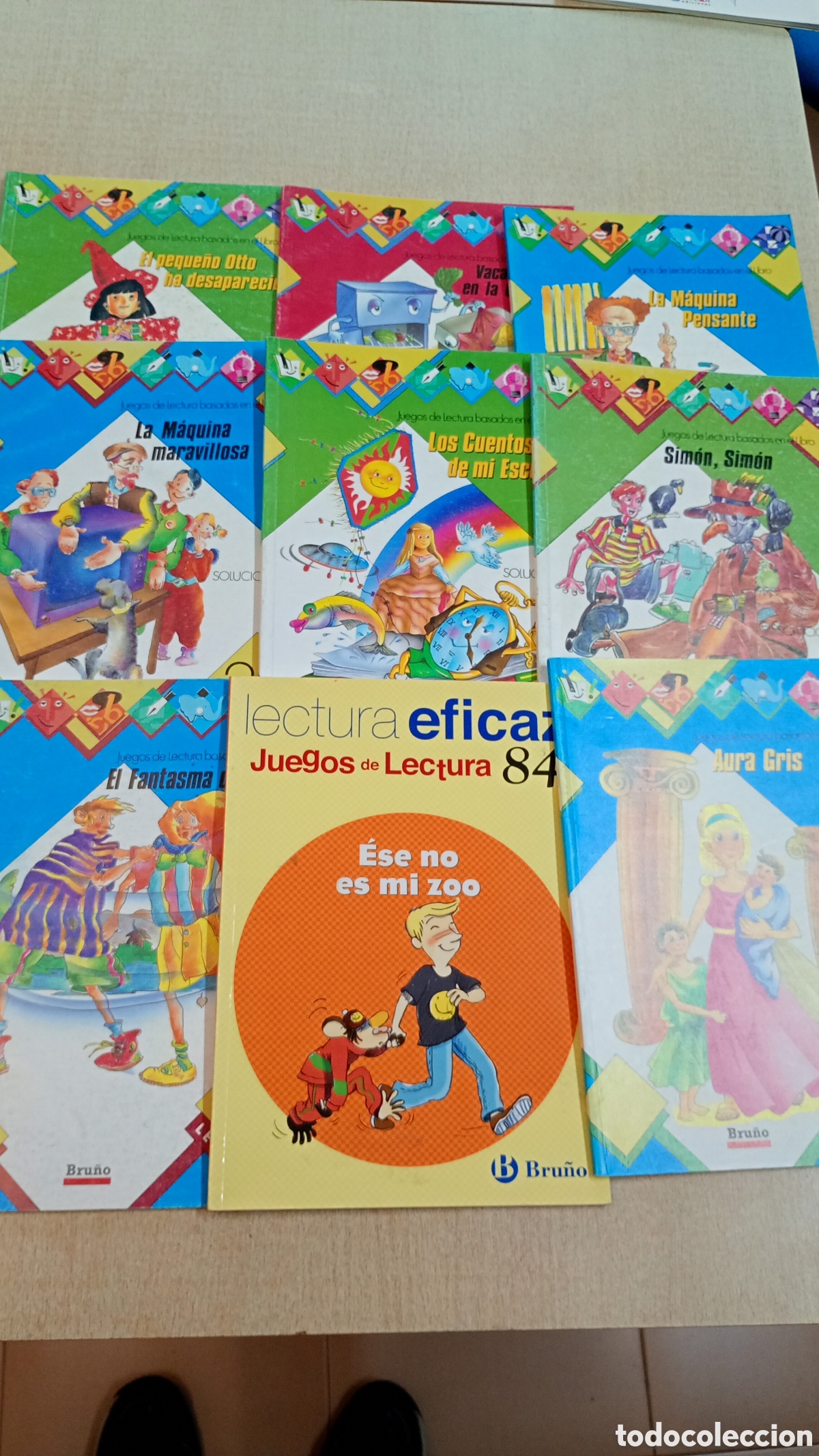 Libros de segunda mano: Bru&ntilde;o. Juegos lectura eficaz, solucionarios - Foto 1