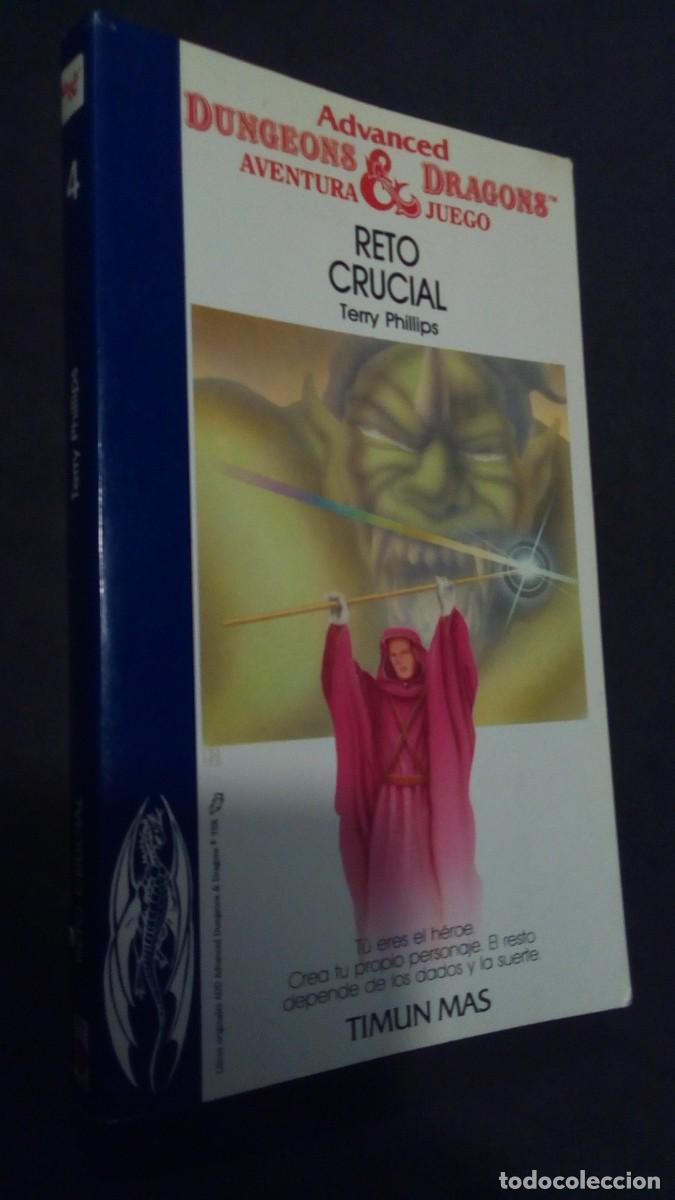 Livres d'occasion: Reto crucial (Dungeons & Dragons Advanced n&ordm; 4) libro juego Timun Mas-BUEN ESTADO