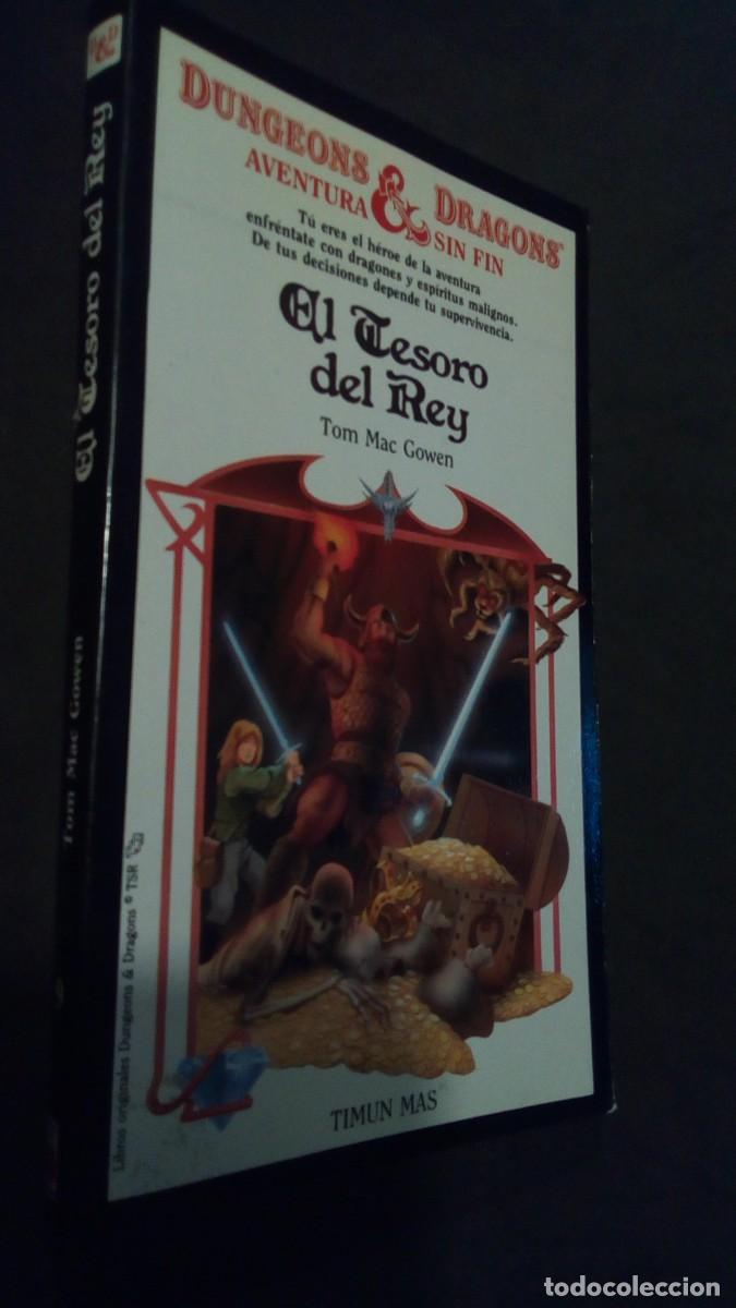 Libros de segunda mano: DUNGEONS & DRAGONS. AVENTURA SIN FIN - TIMUN MAS / N&Uacute;MERO 9 (EL TESORO DEL REY) LIBRO JUEGO