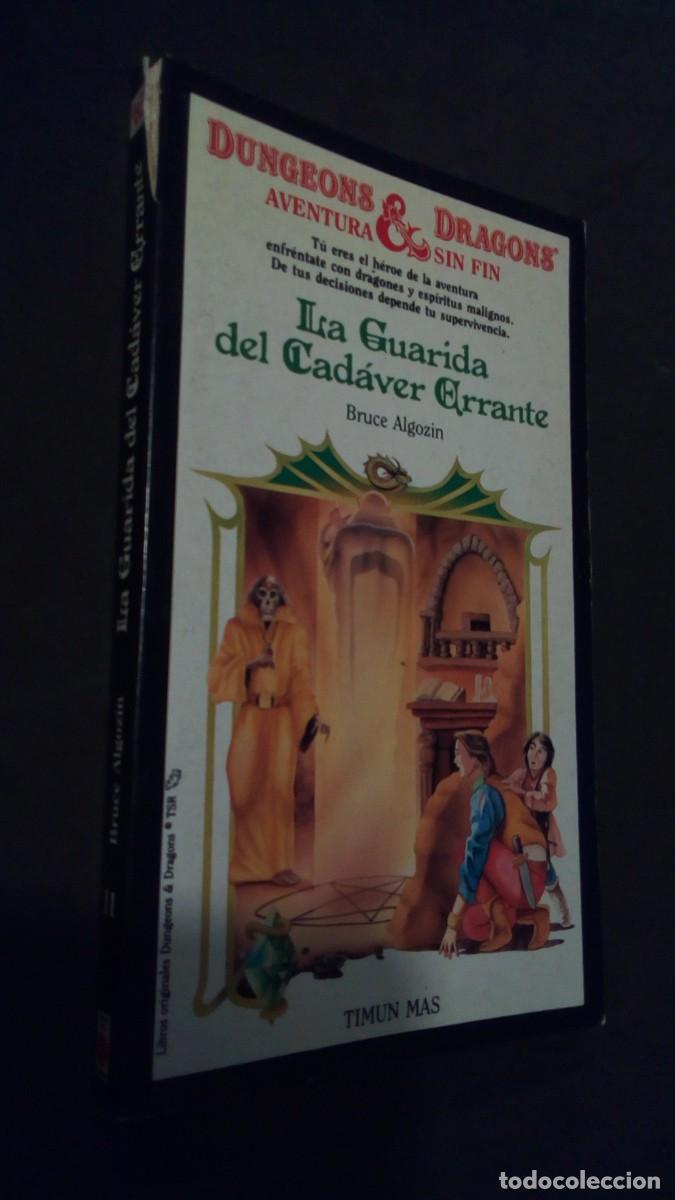 Libros de segunda mano: LA GUARIDA DEL CAD&Aacute;VER ERRANTE. BRUCE ALGOZIN. TIMUN MAS. DUNGEONS & DRAGONS AVENTURA SIN FIN, N&ordm; 11