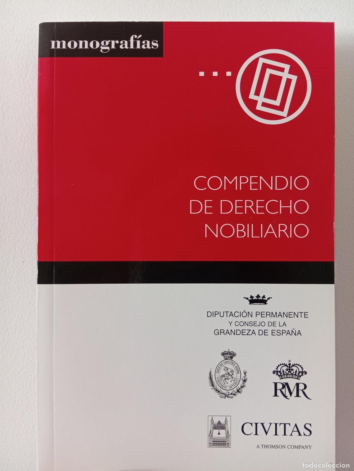 Libros de segunda mano: Compendio de Derecho Nobiliario - Foto 1