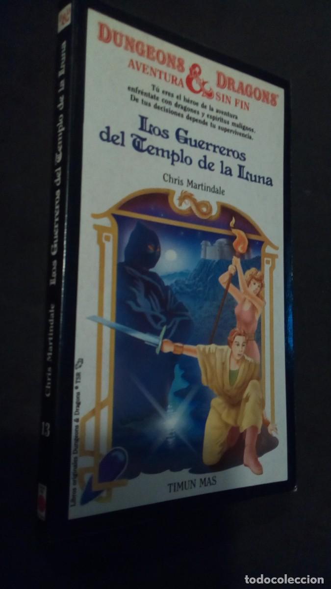 Libros de segunda mano: DUNGEONS & DRAGONS. AVENTURA SIN FIN - TIMUN MAS / N&Uacute;MERO 13 (LOS GUERREROS DEL TEMPLO DE LA LUNA)