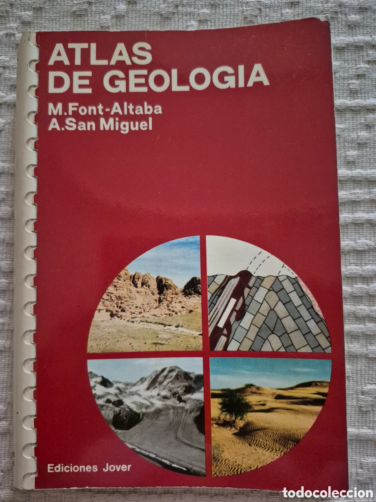 Libros de segunda mano: Atlas de geologia M.Font-Altaba , A. San Miguel