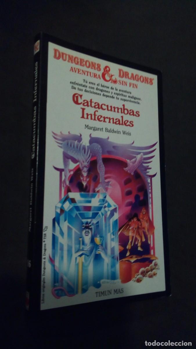 Libros de segunda mano: CATACUMBAS INFERNALES (Aventura Sin Fin Dungeons & Dragons; 16) / Margaret Baldwin Weis.- Timun Mas