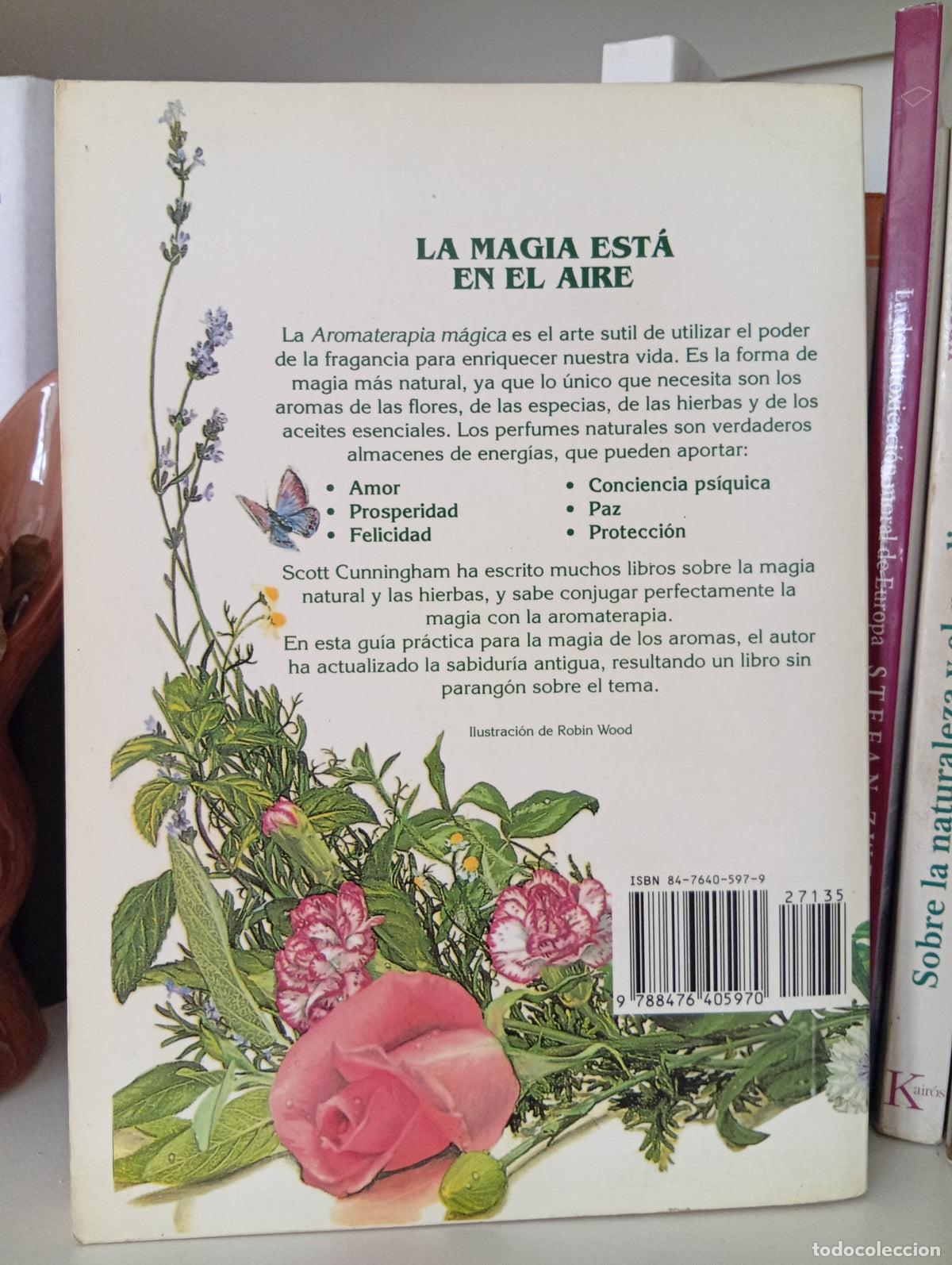 Libros de segunda mano: Aromaterapia Magica - Scott Cunningham - Foto 2
