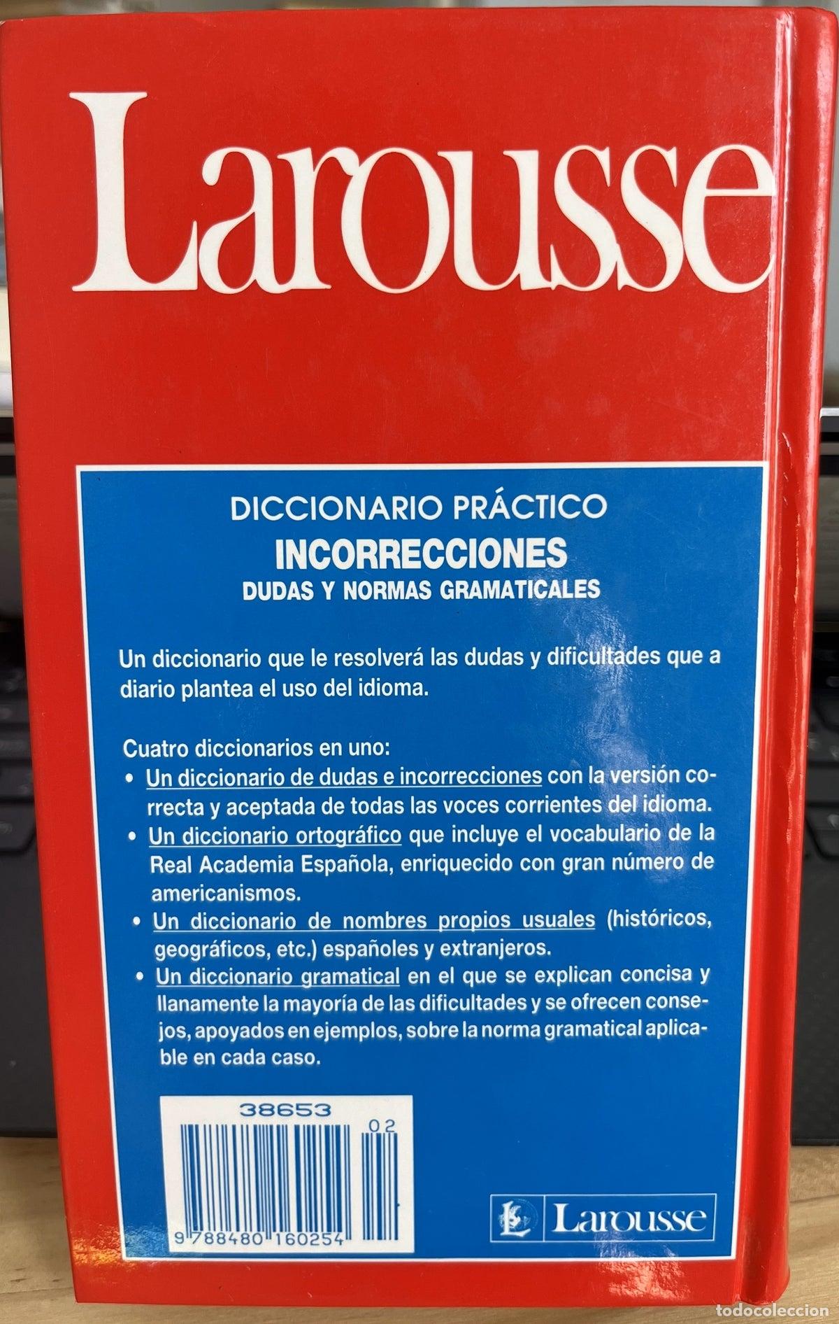 Libros de segunda mano: Diccionario pr&aacute;ctico, incorrecciones - Foto 2