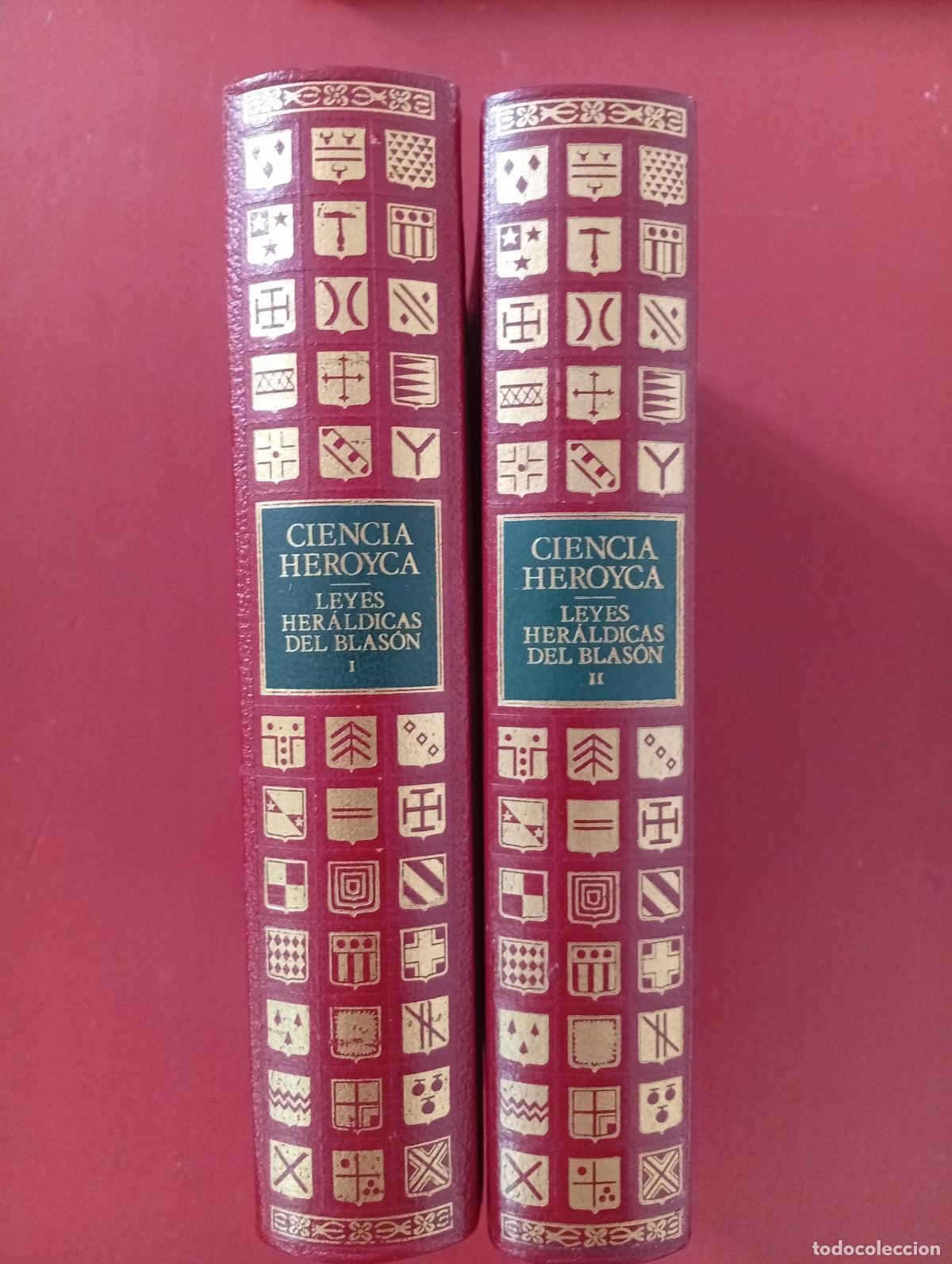 Libros de segunda mano: Ciencia Heroyca. Leyes Her&aacute;ldicas del Blas&oacute;n I y II