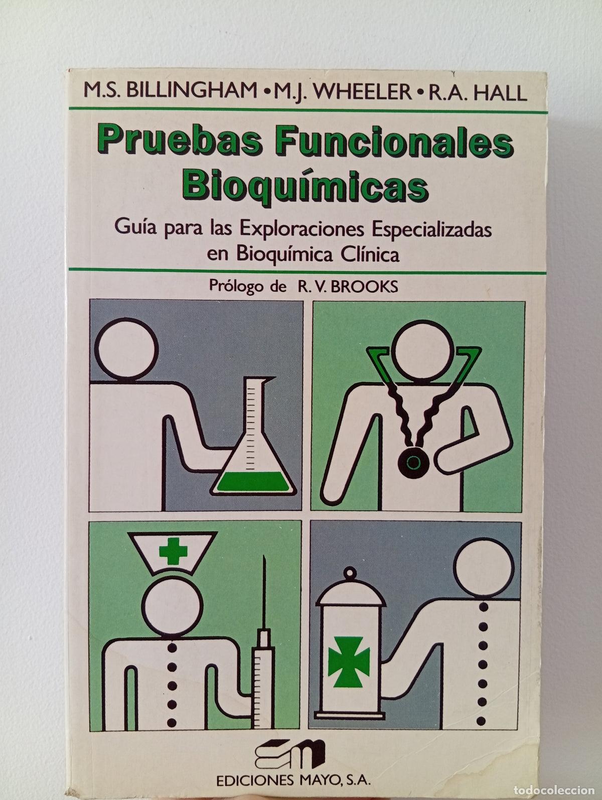 Libros de segunda mano: Pruebas funcionales bioqu&iacute;micas