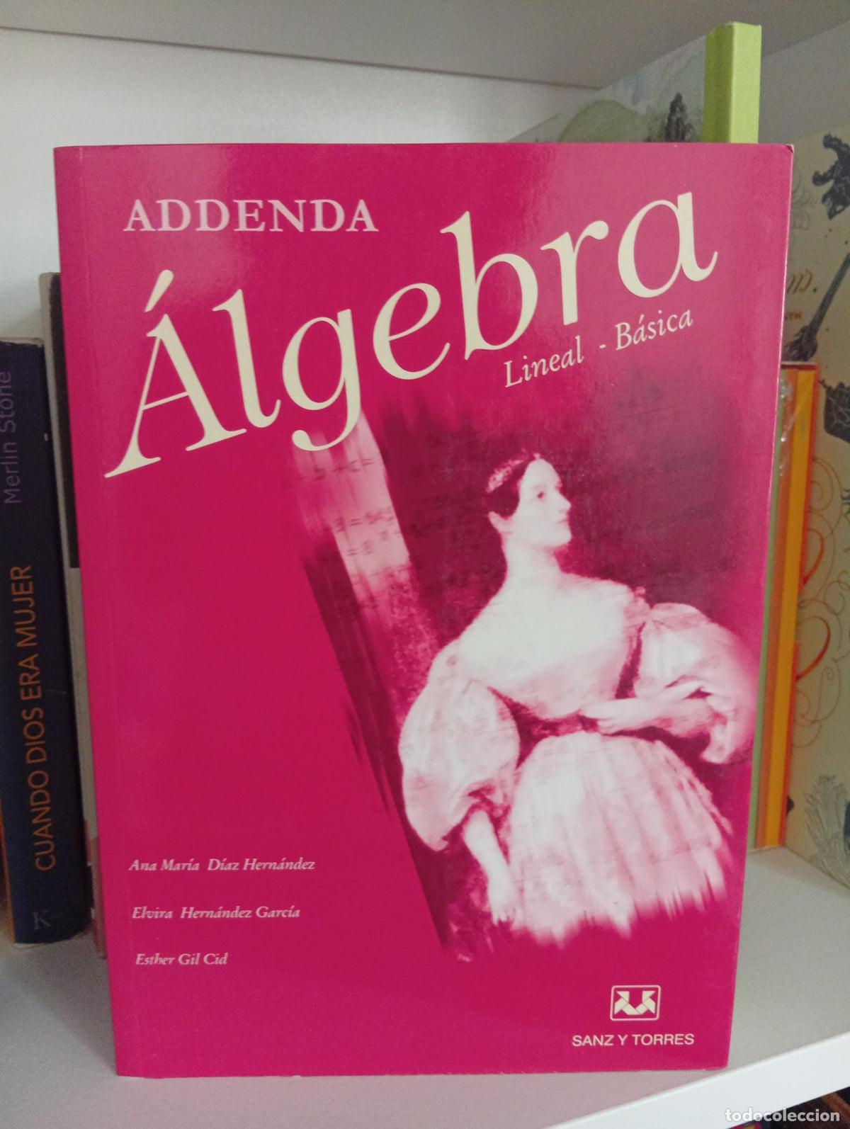 Libros de segunda mano: Addenda. Algebra lineal basica