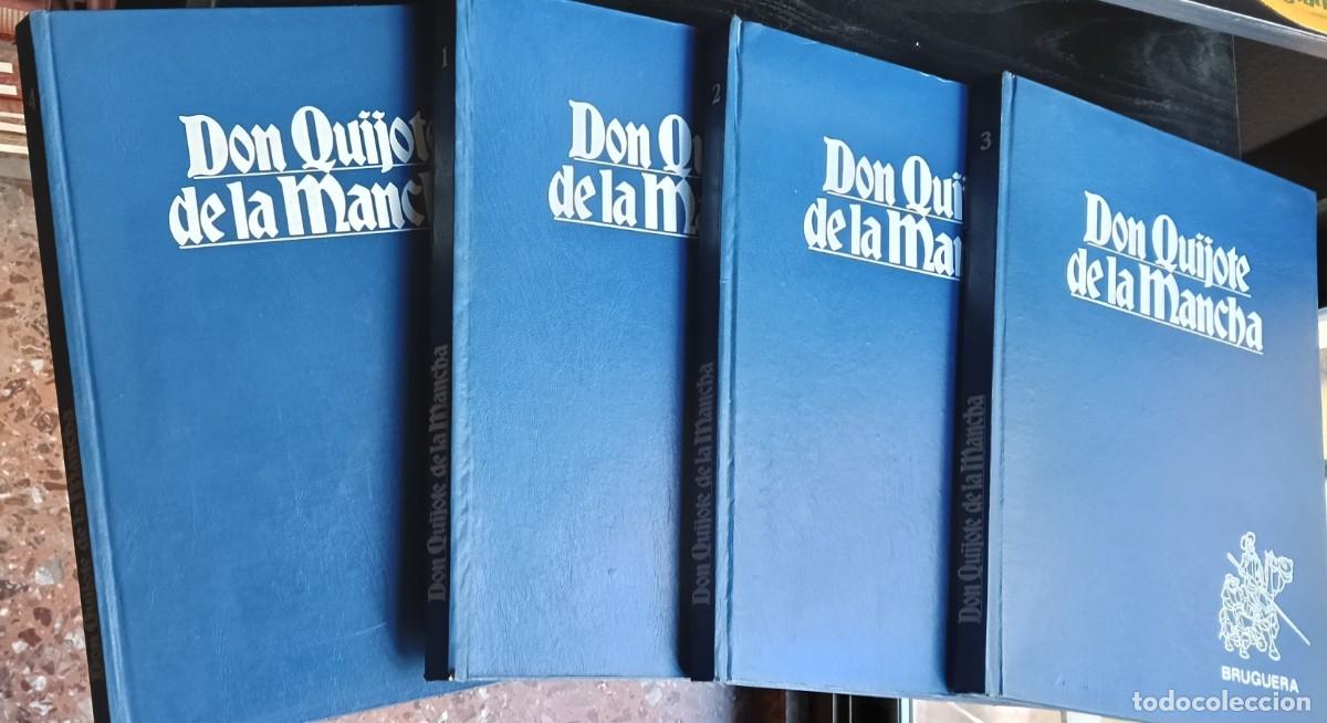 Libros de segunda mano: Don Quijote de la Mancha. Comic Cruz Delgado Jos&eacute; Romagosa Gustavo Alcalde 4 vol&uacute;menes / Bruguera
