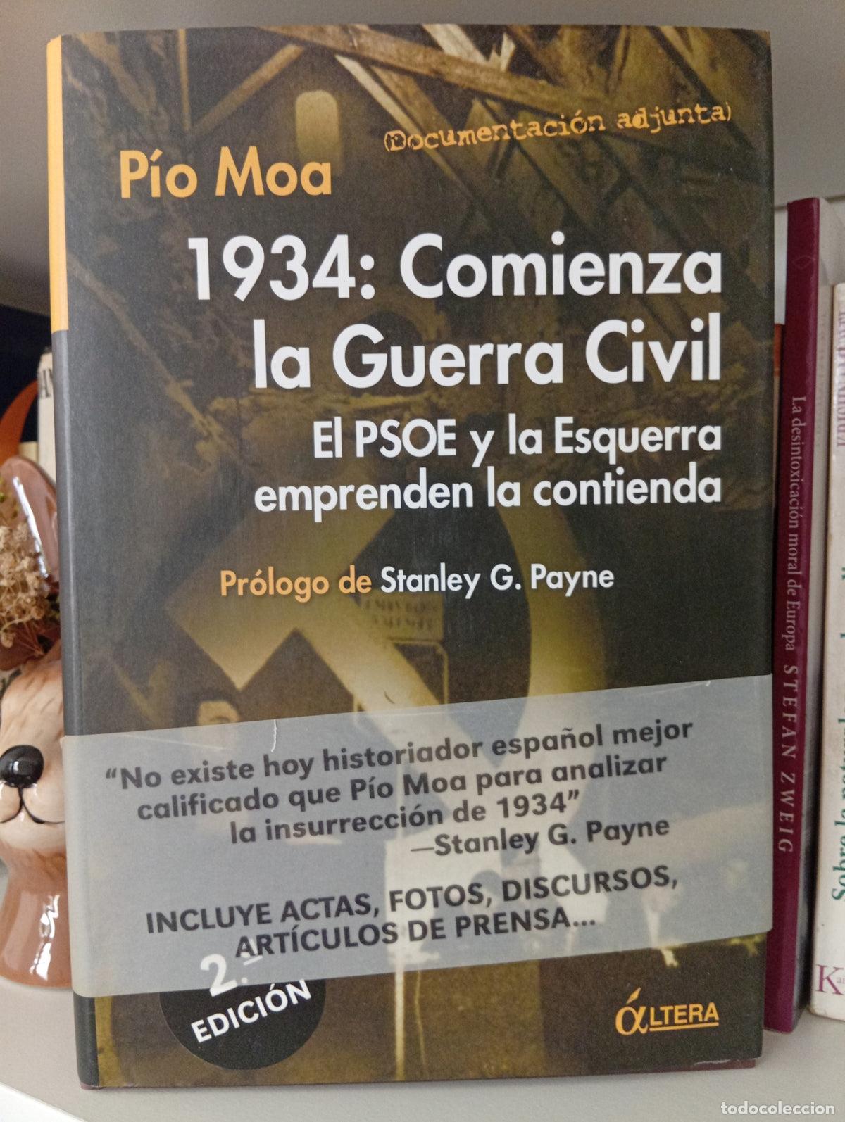 Libros de segunda mano: 1934: Comienza La Guerra Civil