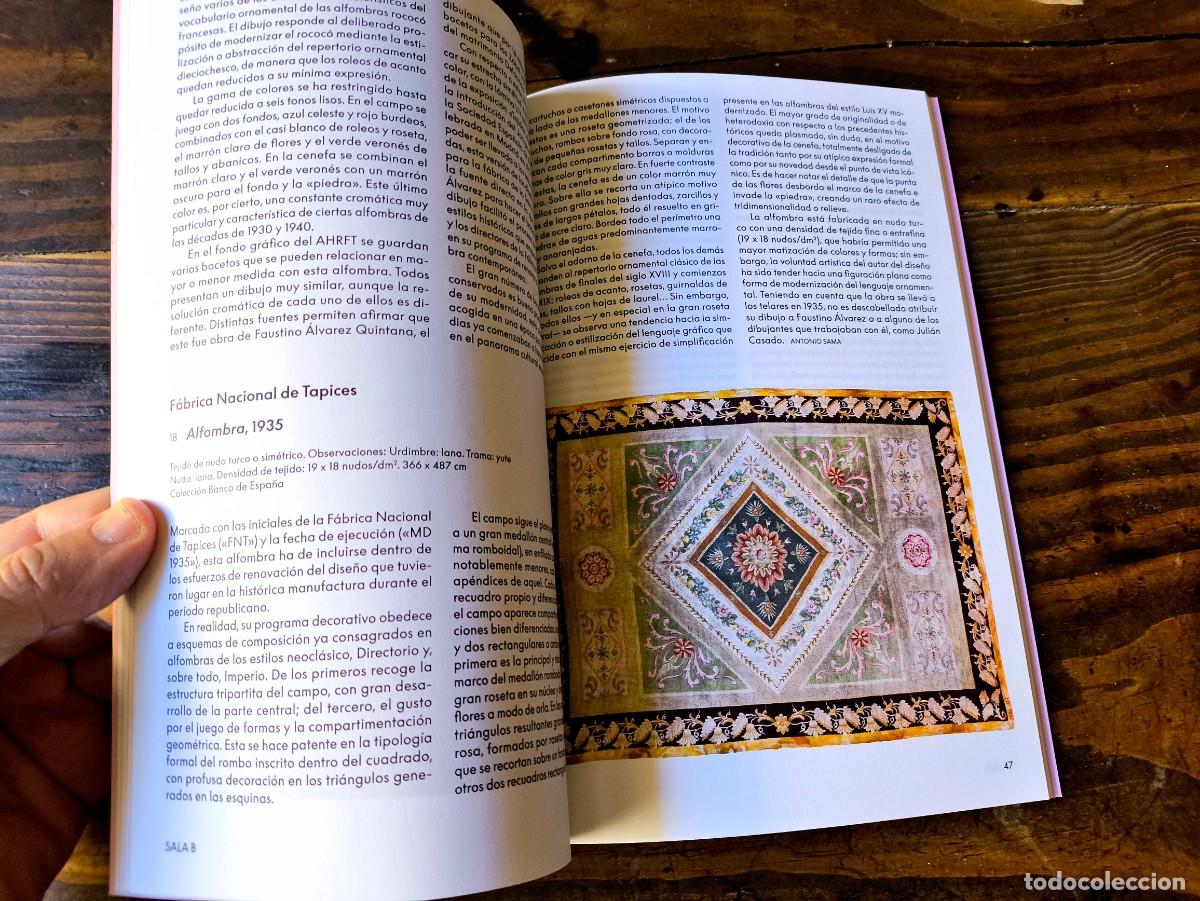 Libros de segunda mano: EL PLANO FLEXIBLE - LA COLECCI&Oacute;N DE TEXTILES DEL BANCO DE ESPA&Ntilde;A - NUEVO - Foto 4