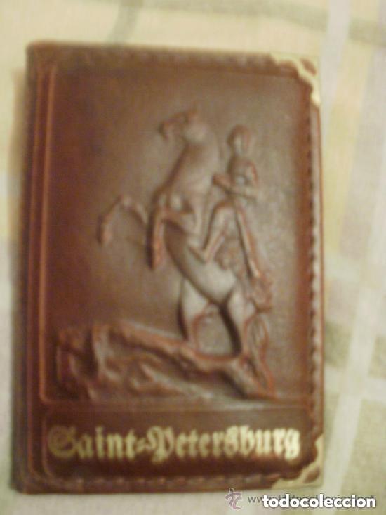 Libros de segunda mano: AGENDA RUSA COLOR MARRON - en ruso a&ntilde;o 2000 comprada en SAN PETERSBURGO