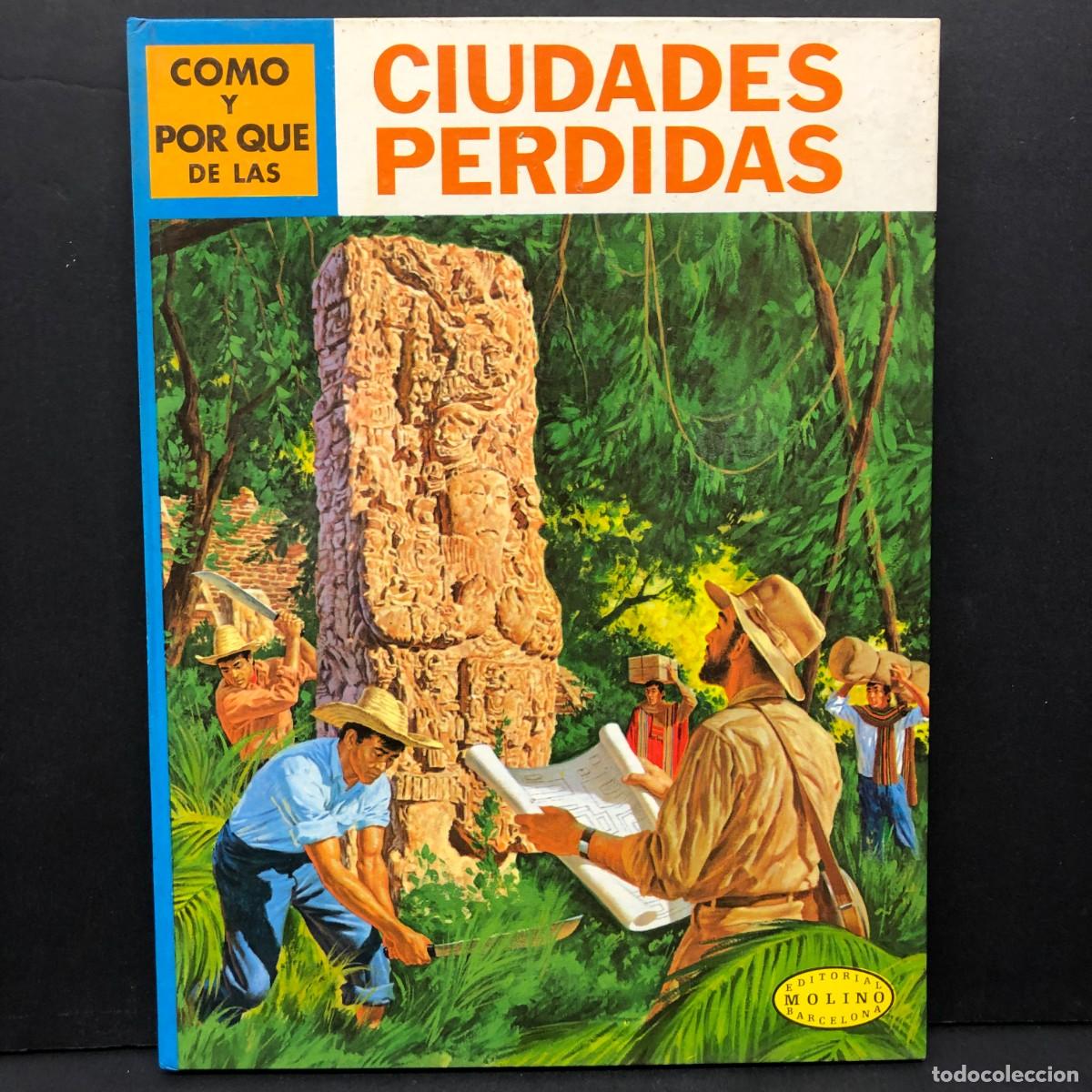Libros de segunda mano: CIUDADES PERDIDAS - COMO Y POR QUE DE LAS CIUDADES PERDIDAS - EDITORIAL MOLINO - BARCELONA / 241