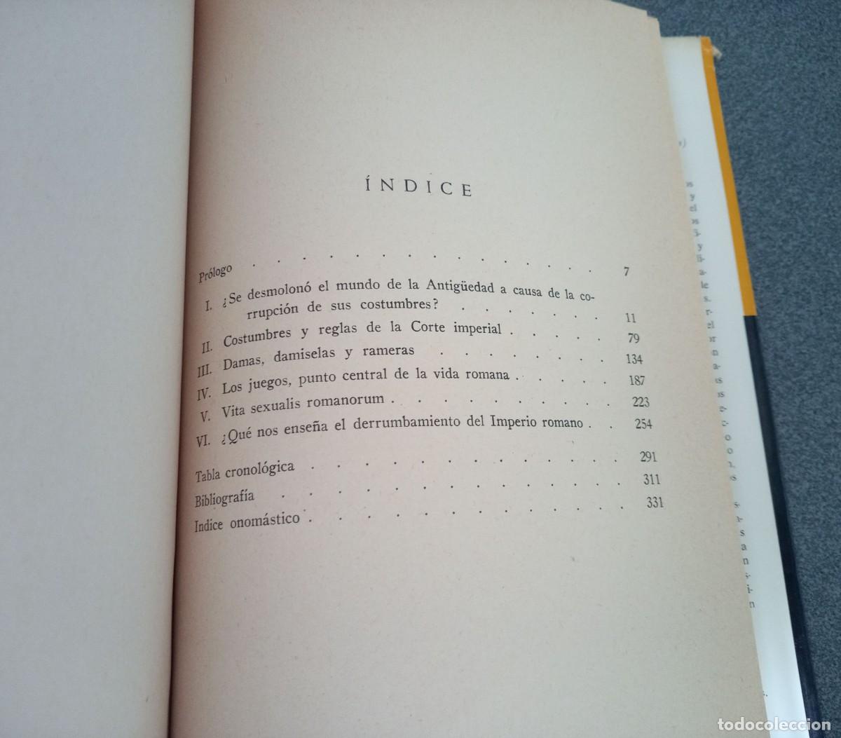 Libros de segunda mano: Las Costumbres Y El Amor En La Antigua Roma Herbert Lewandowski - Foto 9