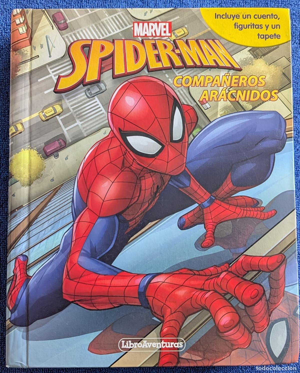 Libros de segunda mano: Spiderman - Compa&ntilde;eros Ar&aacute;cnidos - LibroAventuras - Marvel - Editorial Planeta (2018)