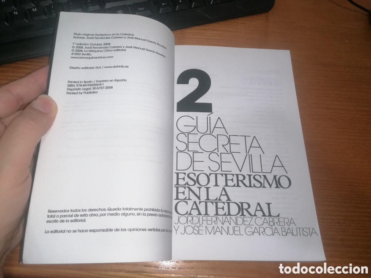 Libros de segunda mano: Libro: GU&Iacute;A SECRETA DE SEVILLA. ESOTERISMO EN LA CATEDRAL - Foto 3