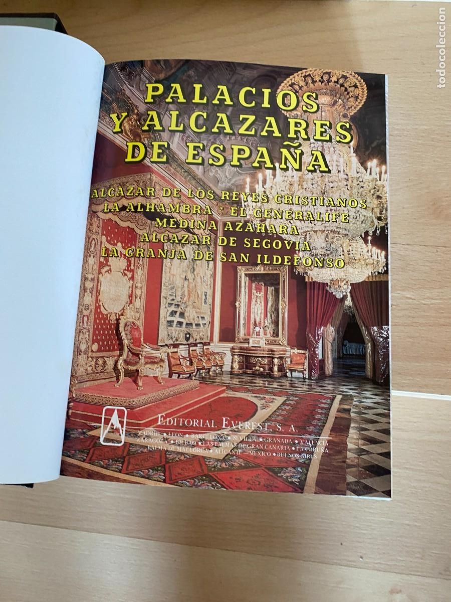 Libros de segunda mano: Palacios y alc&aacute;zares de Espa&ntilde;a, Ed. Everest - Foto 4